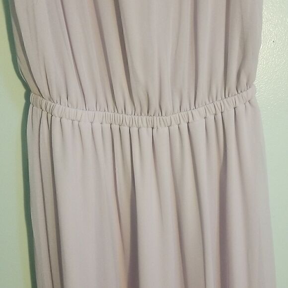 Show me your Mumu, light lavender floor length dress. Size L. - Picture 4 of 5